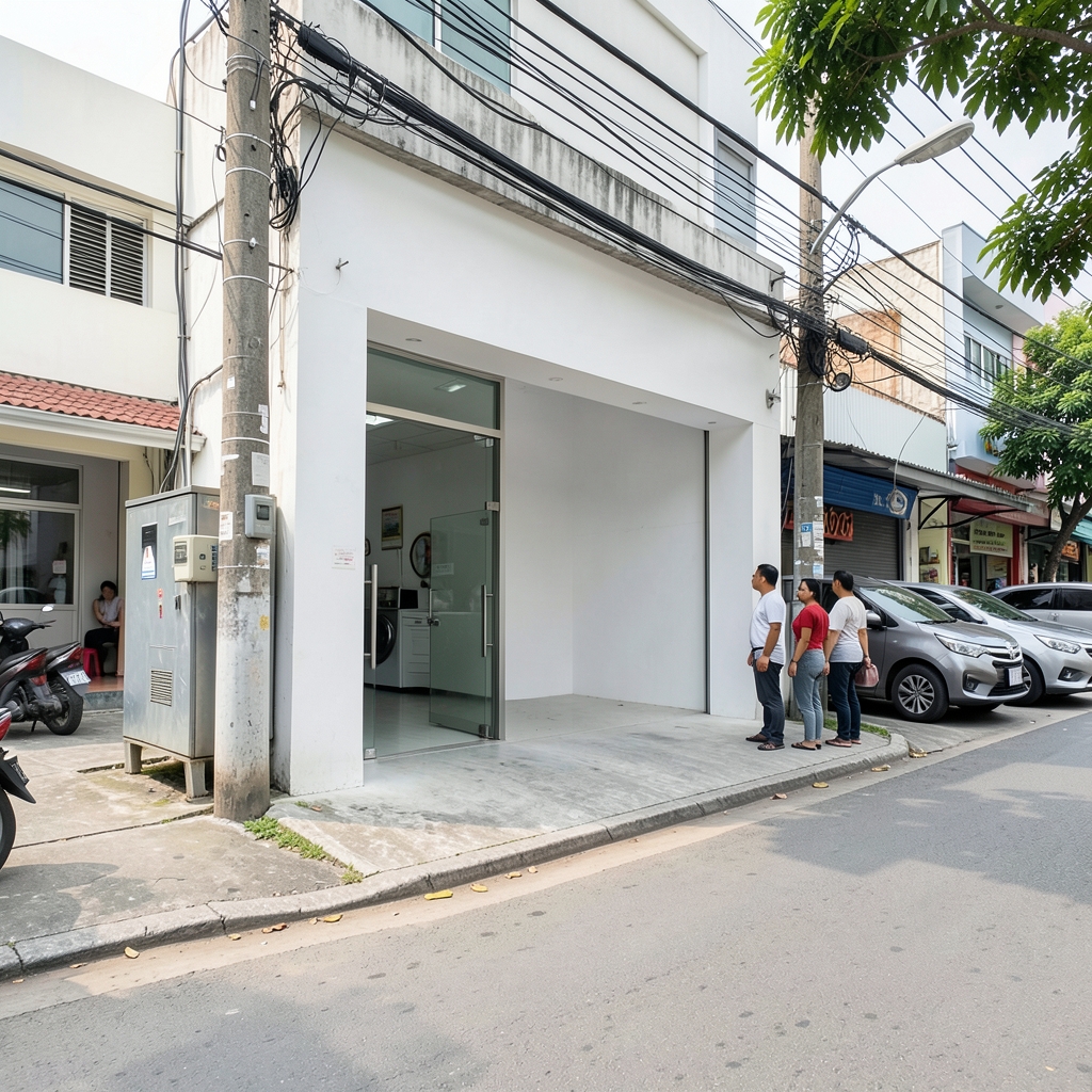 ทำเลใกล้ตลาดและออฟฟิศเหมาะกับร้านซักอบหรือไม่