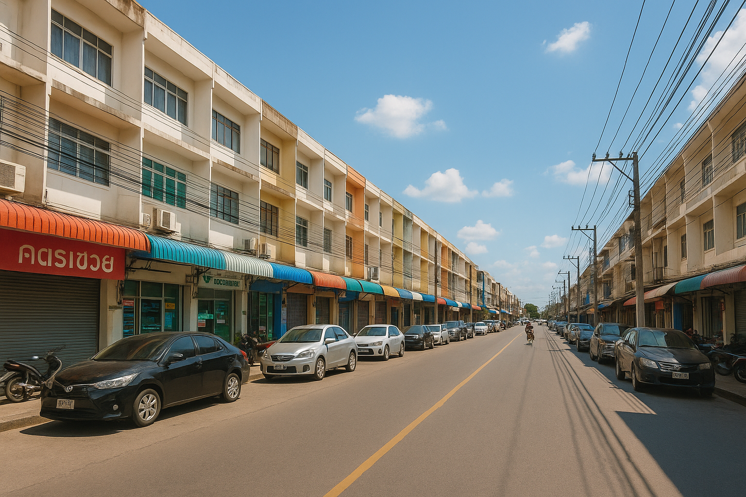 ถนนเจริญสุข (โซนอาคารพาณิชย์)