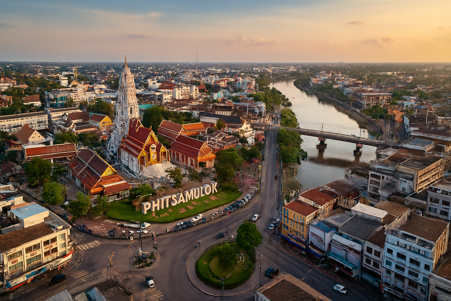 ใจกลางเมือง พิษณุโลก