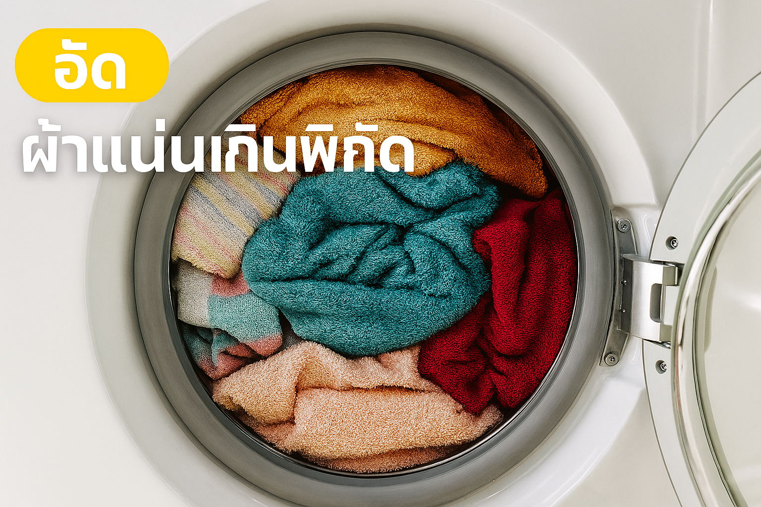 "อัด" ผ้าแน่นเกินพิกัด