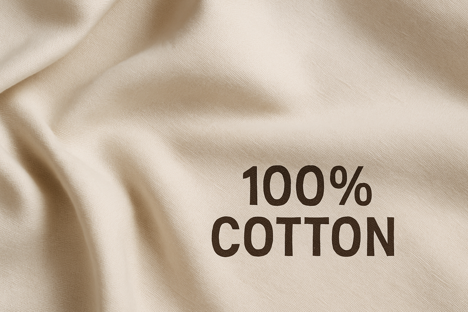 ผ้าฝ้าย หรือ คอตตอน 100% (Cotton)