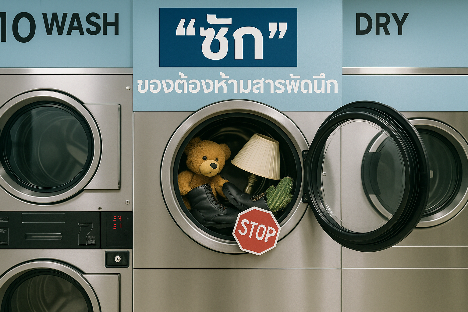 "ซัก" ของต้องห้ามสารพัดนึก