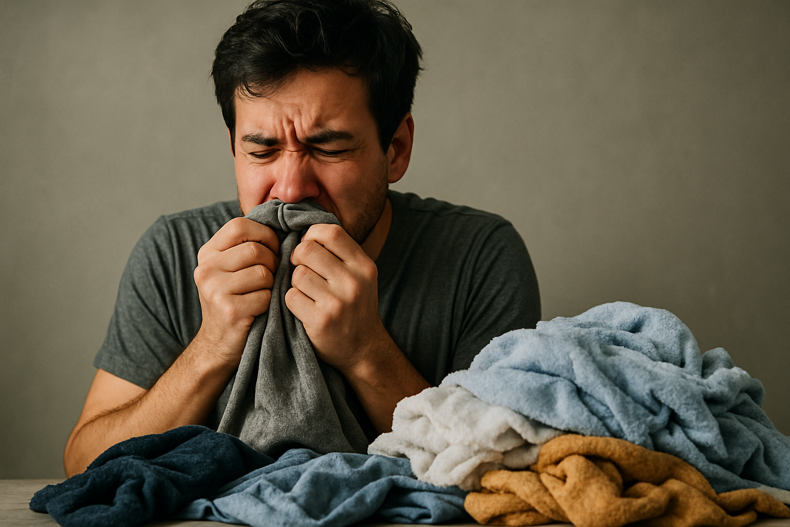 กลิ่นอับในผ้า เกิดจากเชื้อราที่มองไม่เห็น ไม่ใช่แค่เรื่องผ้าไม่แห้ง